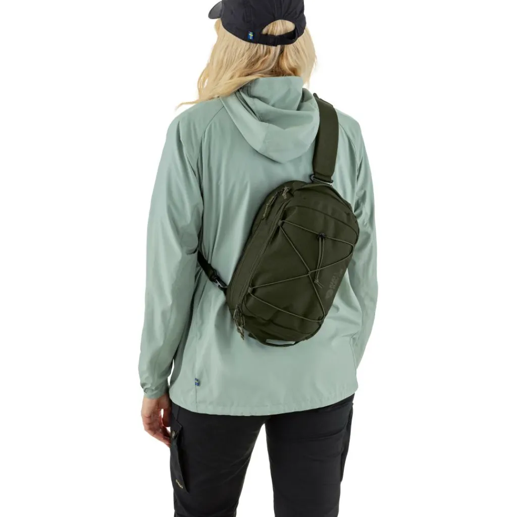 Fjällräven Skule Sling schoudertas deep forest< Schoudertassen