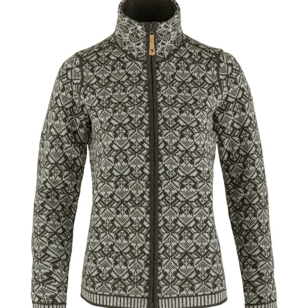 Fjällräven Snow vest dames dark olive< Outdoor Trui