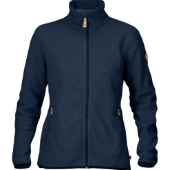 Fleece Vest-Fjällräven Stina fleece vest dames dark navy