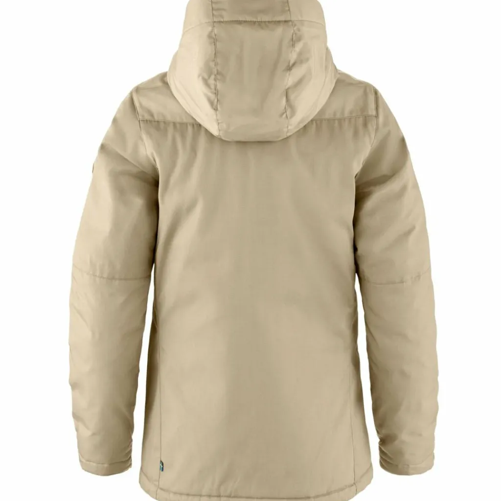 Fjällräven Stina Padded outdoor jack dames fossil< Outdoor Jack