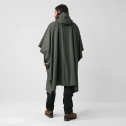 Fjällräven Trekking poncho graphite< Regenkleding & -Laarzen