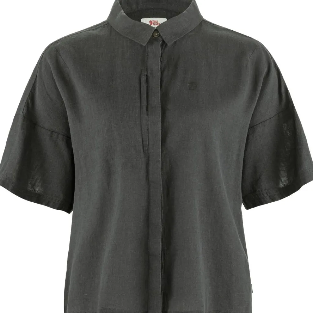 Outdoor Shirt-Fjällräven Övik Hemp blouse dames dark grey