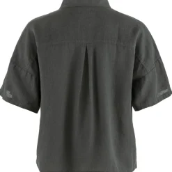 Outdoor Shirt-Fjällräven Övik Hemp blouse dames dark grey