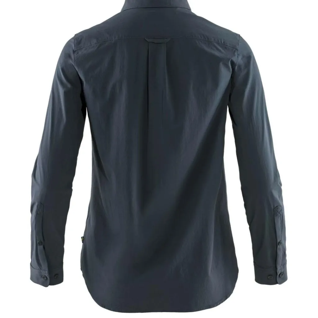 Outdoor Shirt-Fjällräven Övik Lite blouse dames navy
