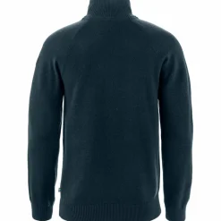 Fjällräven Övik Lite Half Zip trui heren dark navy< Outdoor Trui