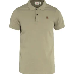 Outdoor Shirt-Fjällräven Övik polo heren sand stone
