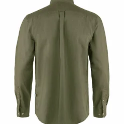 Fjällräven Övik Travel overhemd heren green< Outdoor Shirt