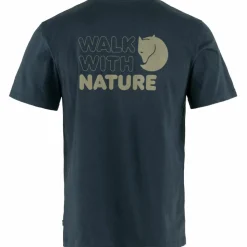 Fjällräven Walk With Nature shirt heren dark navy< Outdoor Shirt