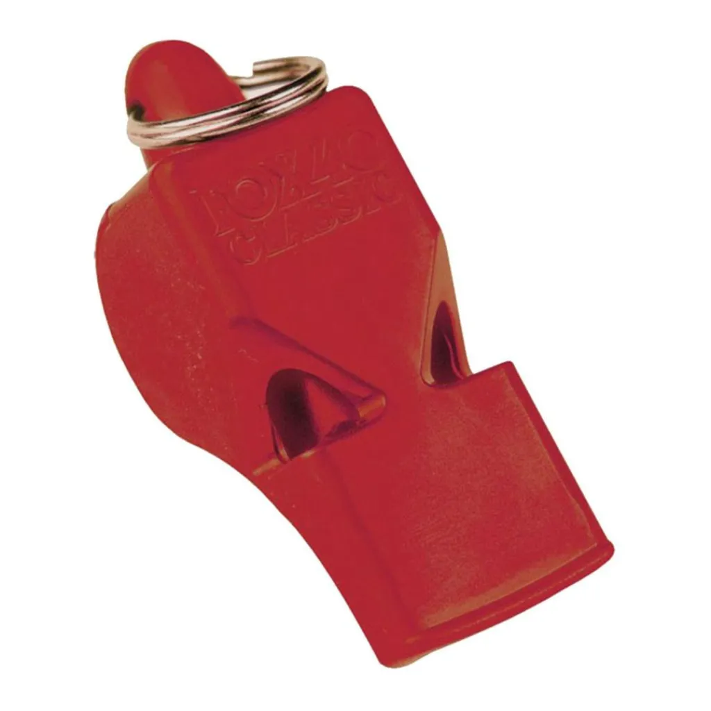 Fox 40 Classic scheidsrechtersfluit rood< Sport Accessoires