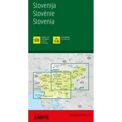 Reisboeken & Kaarten-Freytag & Berndt  Slovenië vrijetijds- en wegenkaart