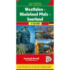 Freytag & Berndt  Westfalen Rheinland Pfalz Saarland vrijetijds- en  wegenkaart< Reisboeken & Kaarten