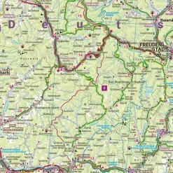 Freytag & Berndt Zwarte Woud vrijetijds- en wegenkaart< Reisboeken & Kaarten