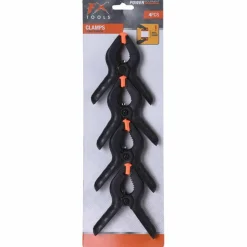 Lijm, Kit & Tape-FX Tools  veerklem 10 cm 4-pack