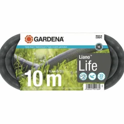 Gardena Textielslang Liano Life tuinslang 10 meter< Tuinslangen & Accessoires