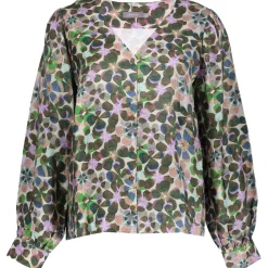 Geisha blouse dames lila green< Shirts, Polo's & Blouses