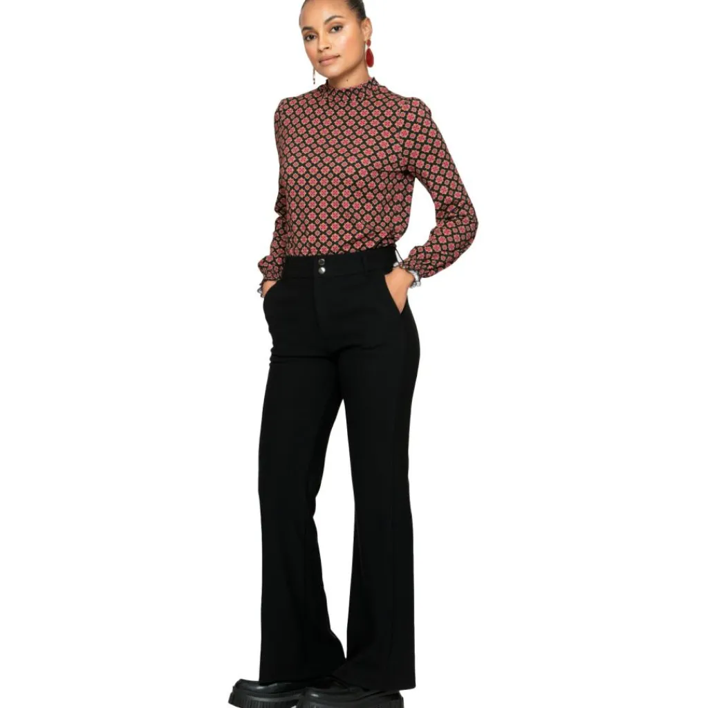 Geisha broek dames black< Broeken