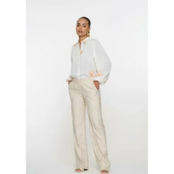 Broeken-Geisha pantalon dames sand orange