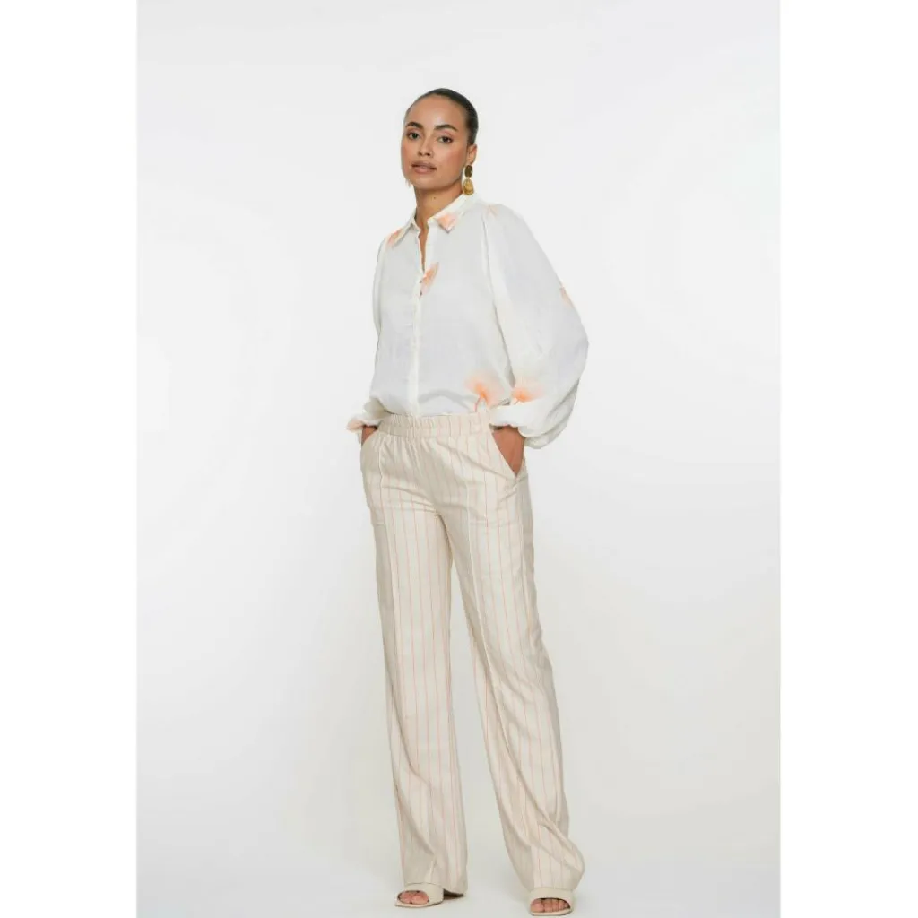 Broeken-Geisha pantalon dames sand orange