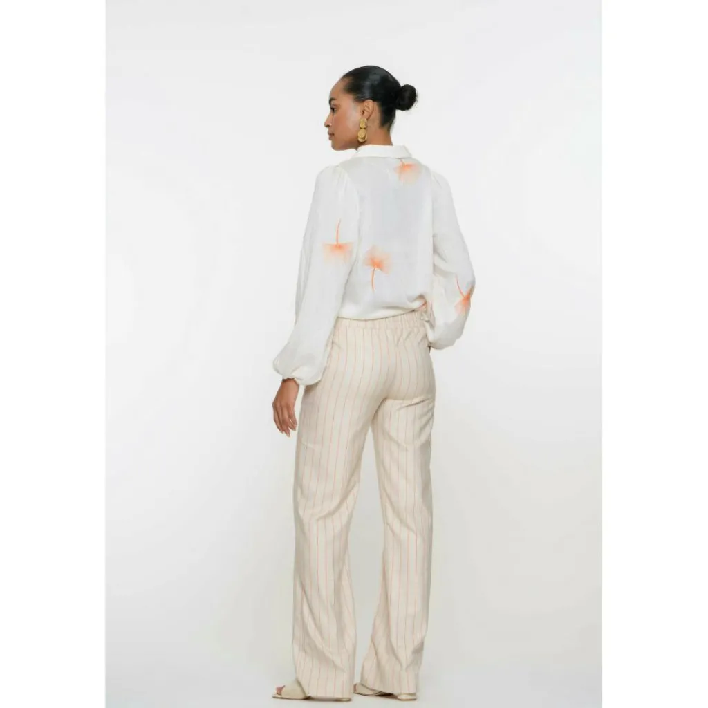 Broeken-Geisha pantalon dames sand orange