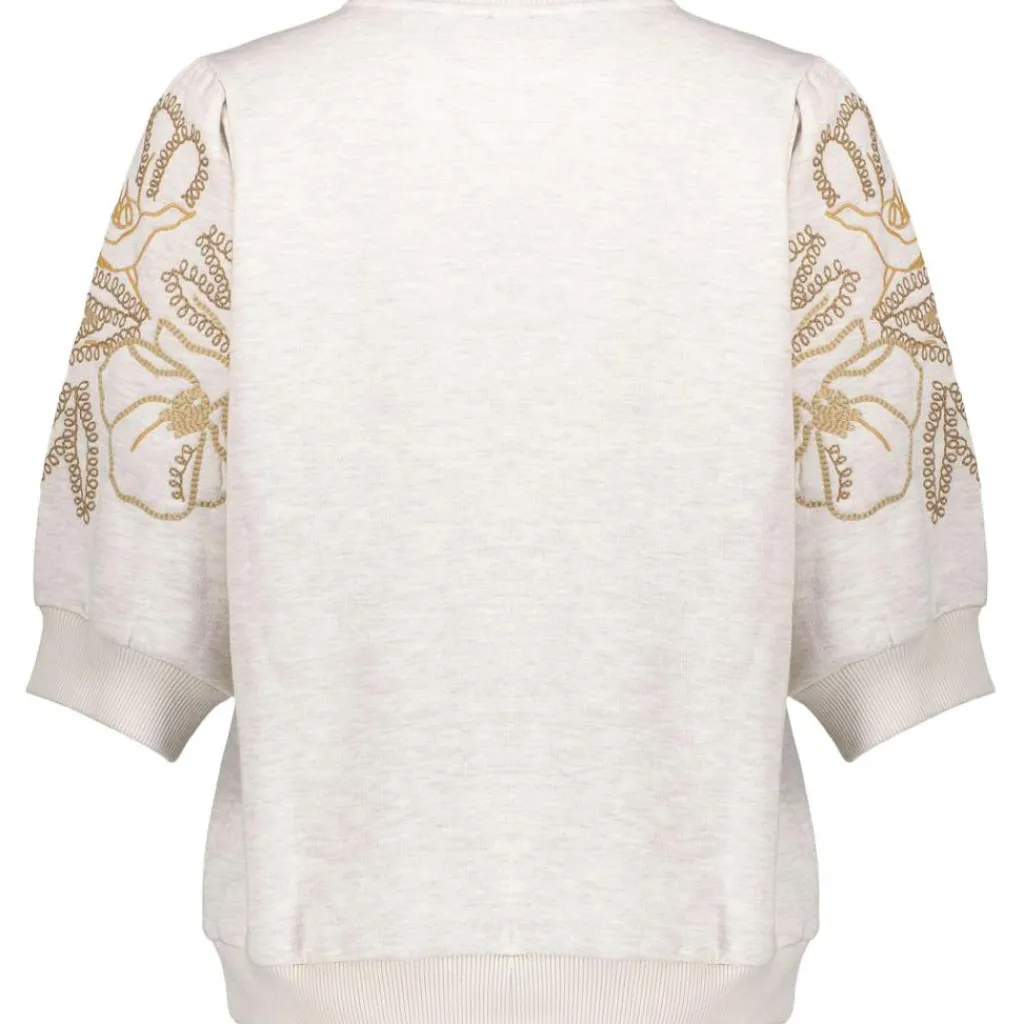 Geisha sweater dames beige melange< Truien & Vesten