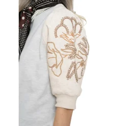 Geisha sweater dames beige melange< Truien & Vesten