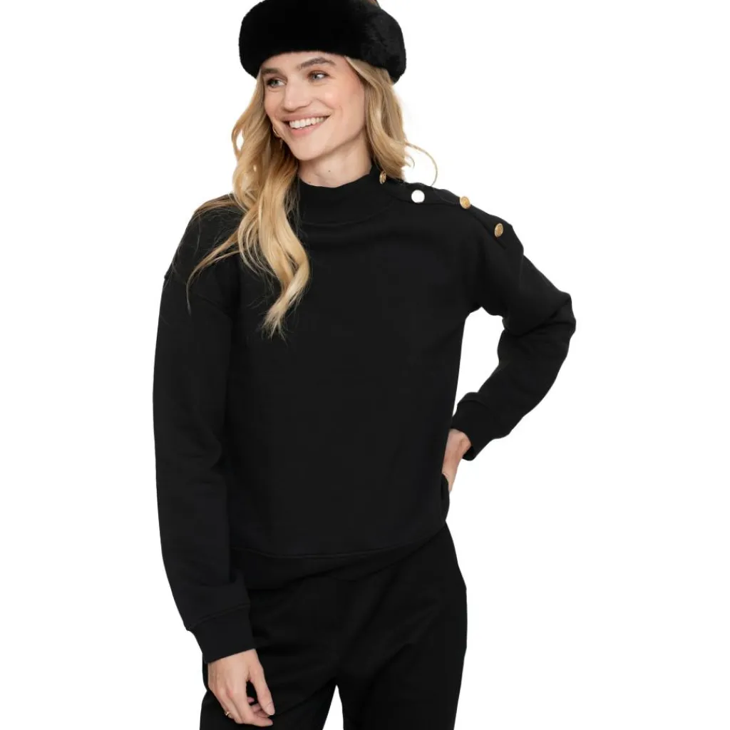 Truien & Vesten-Geisha sweater dames black