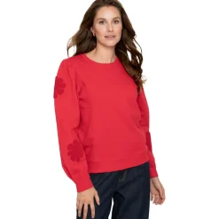 Geisha sweater dames red< Truien & Vesten