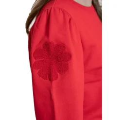 Geisha sweater dames red< Truien & Vesten