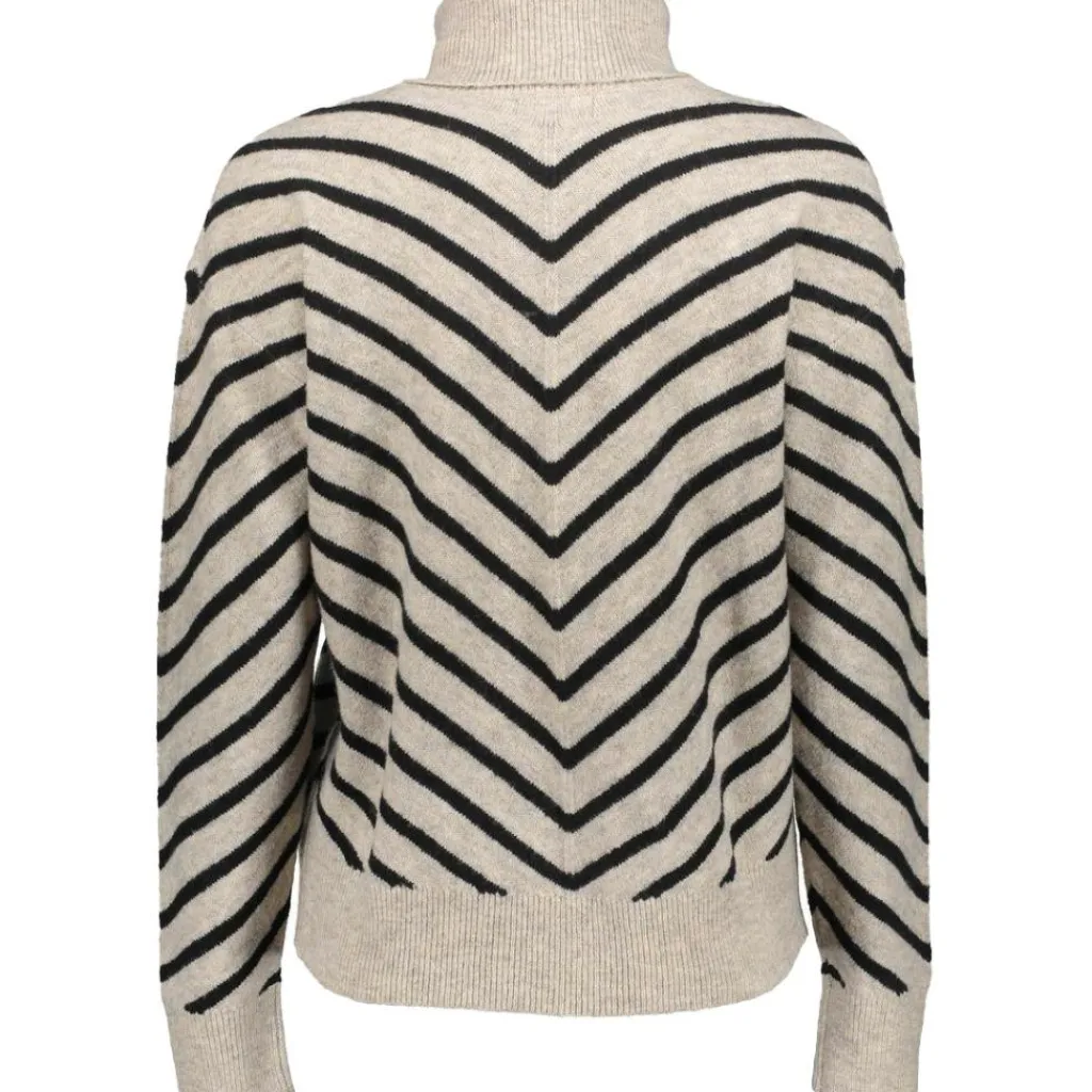 Truien & Vesten-Geisha vest dames black sand