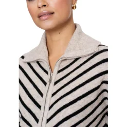 Truien & Vesten-Geisha vest dames black sand