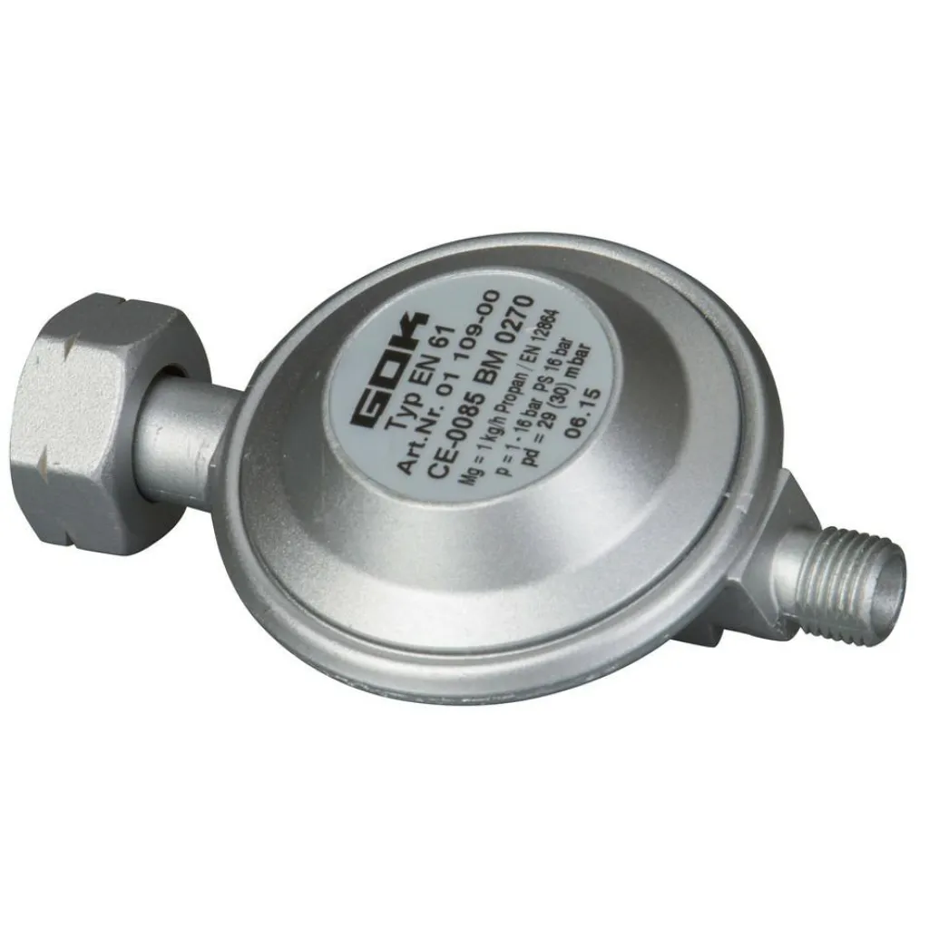 Gasdrukregelaars-GOK Gasdrukregelaar universeel 30 mbar 1/4L