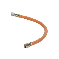 Gasslangen & Leidingen-GOK PVC gasslang 1/4 links binnendraad x 8 mm  knelkoppeling 150 cm