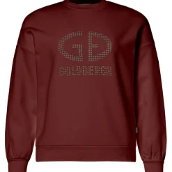 Truien & Vesten-Goldbergh ALESSANDRA sweater dames vino rosso
