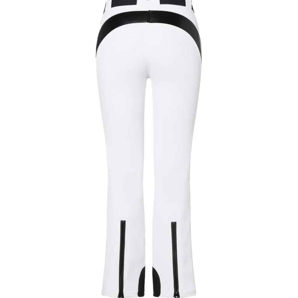 Skibroeken|Wintersport-Goldbergh ALESSIA softshell skibroek dames white