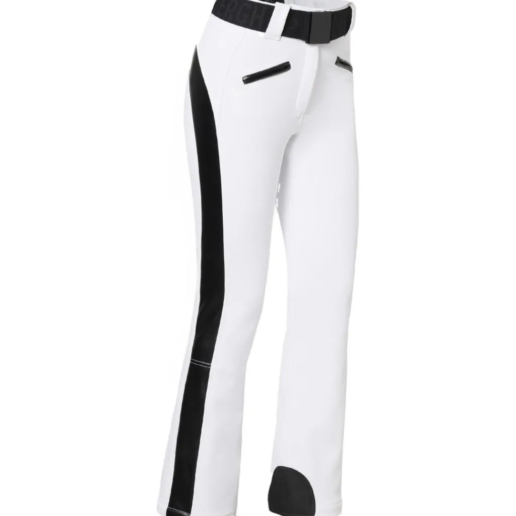 Skibroeken|Wintersport-Goldbergh ALESSIA softshell skibroek dames white