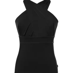 Goldbergh Art tanktop dames black< Sportshirt