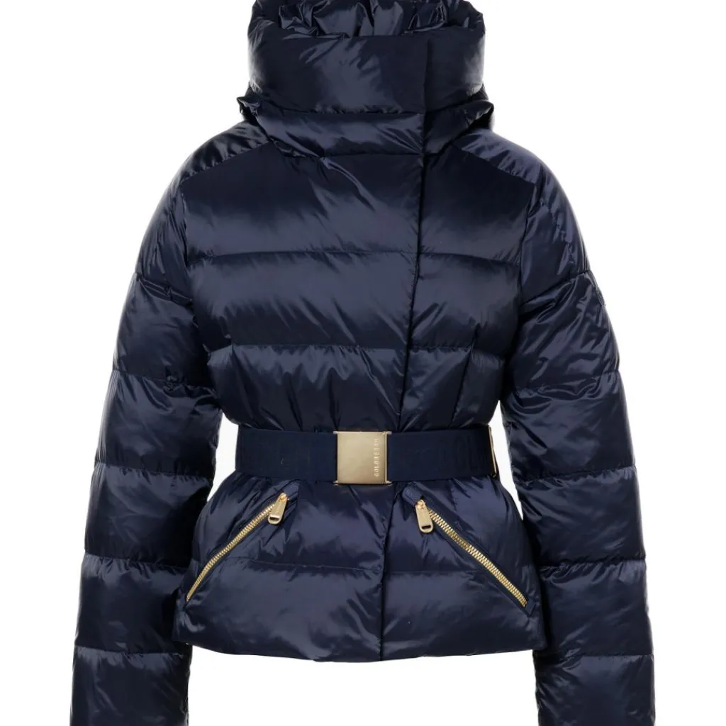 Goldbergh Bea winterjas dames french blue< Ski Jassen|Wintersport