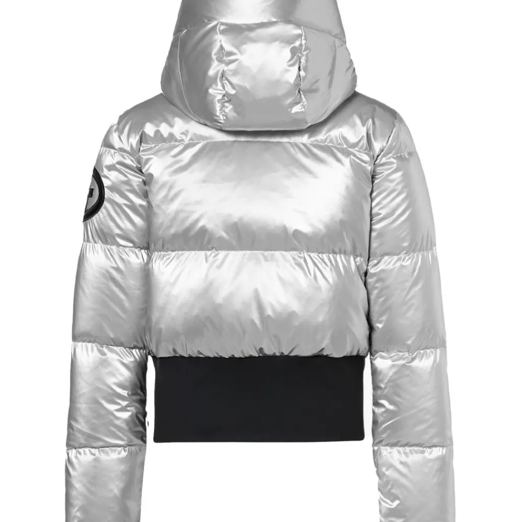 Goldbergh BOMBARDINO winterjas dames silver< Ski Jassen|Wintersport