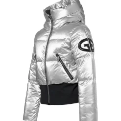 Goldbergh BOMBARDINO winterjas dames silver< Ski Jassen|Wintersport