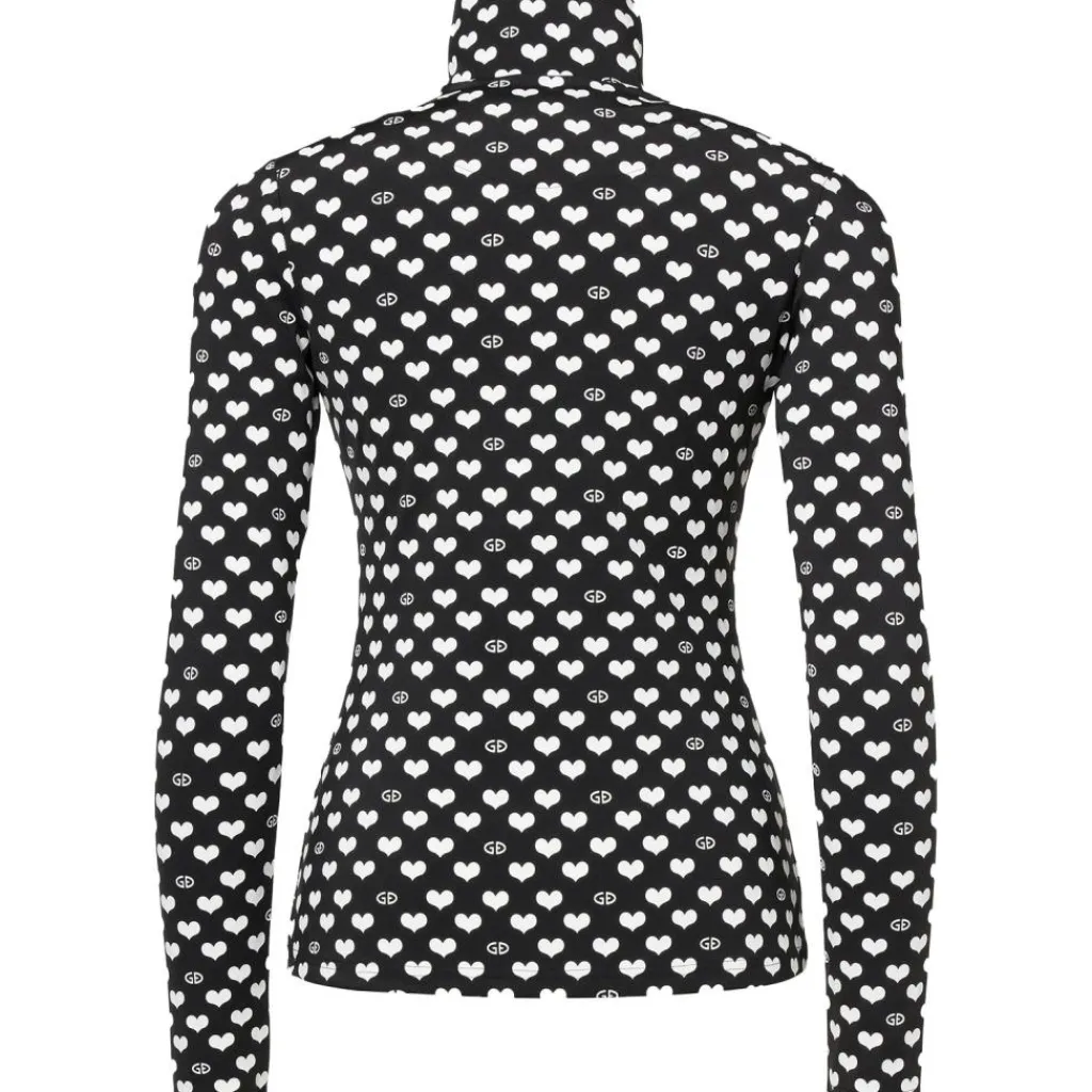 Skipullies|Wintersport-Goldbergh CUORI skipully dames cuori black