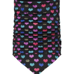 Sjaals|Wintersport-Goldbergh CUPID col dames cuori maschera