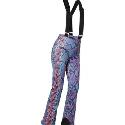 Skibroeken|Wintersport-Goldbergh ELENA skibroek dames snake turchese