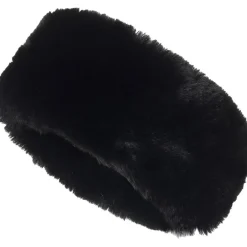 Goldbergh FROID hoofdband dames black< Mutsen|Wintersport