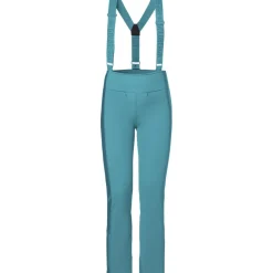 Goldbergh HIGH END softshell salopette skibroek dames turchese< Skibroeken|Wintersport