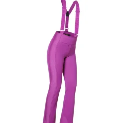Skibroeken|Wintersport-Goldbergh HIGH END softshell salopette skibroek dames viola