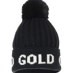 Goldbergh HODD muts dames black white< Mutsen|Wintersport