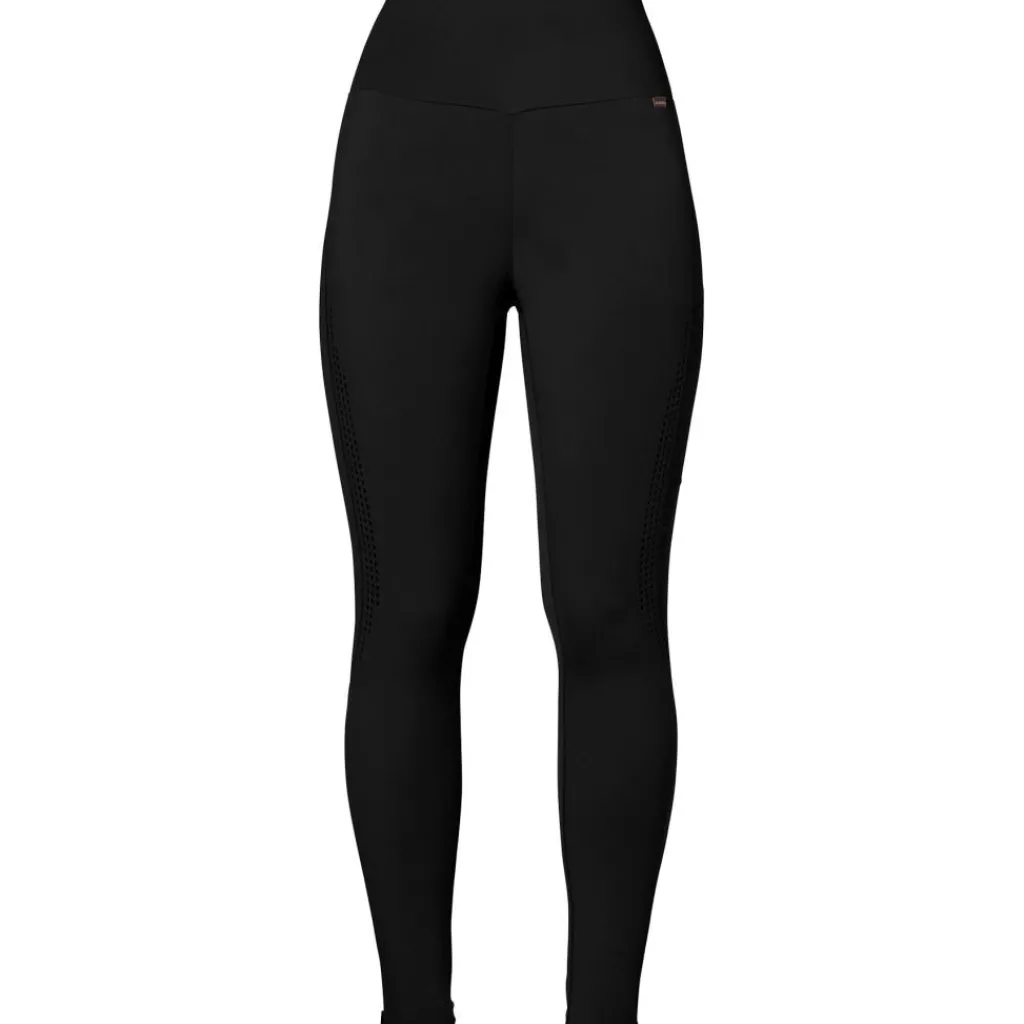 Goldbergh Juliette sportlegging dames black< Sportbroek