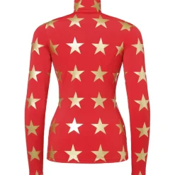 Goldbergh LUNARIA skipully dames flame< Skipullies|Wintersport