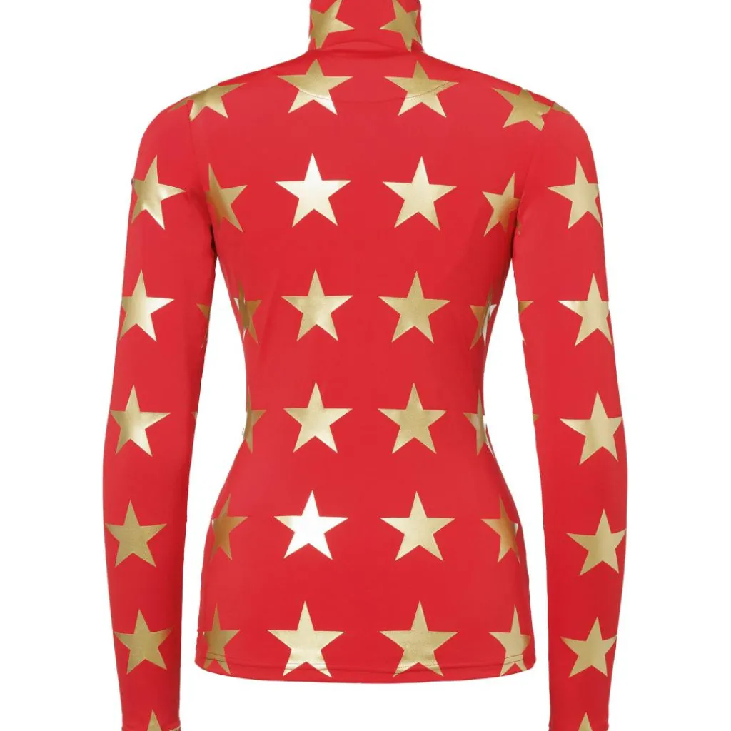 Goldbergh LUNARIA skipully dames flame< Skipullies|Wintersport