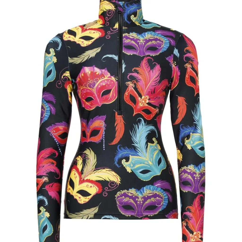 Goldbergh MASCHERA skipully dames maschera black< Skipullies|Wintersport